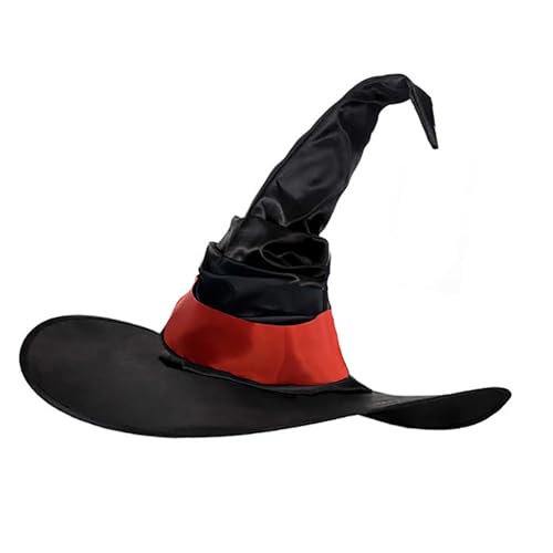 Zemusinet Cooler Hexenhut mit Spinnen / Fledermaus Charm für Damen Herren Teenager für Halloween Party Spinnen Retro Zauberer Cosplay Zemusinet Cooler Hexenhut mit Spinnen / Fledermaus Charm für Damen Herren Teenager für Halloween Party Spinnen Retro Zauberer Cosplay von Zemusinet