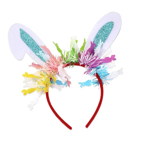 Zemusinet Hasen Cosplay Make-up Stirnband Süße Ostern Kopfbedeckung Haarbänder Kopfbedeckung Pompons Haarbänder Geburtstag Party Zemusinet Hasen Cosplay Make-up Stirnband Süße Ostern Kopfbedeckung Haarbänder Kopfbedeckung Pompons Haarbänder Geburtstag Party von Zemusinet
