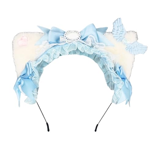 Zemusinet Schleifenhaarbänder, bezaubernde Foto-Requisiten, Halloween, Anime-Haarbänder, Party-Kopfschmuck, lustige Stirnbänder für Musikfestivals Zemusinet Schleifenhaarbänder, bezaubernde Foto-Requisiten, Halloween, Anime-Haarbänder, Party-Kopfschmuck, lustige Stirnbänder für Musikfestivals von Zemusinet