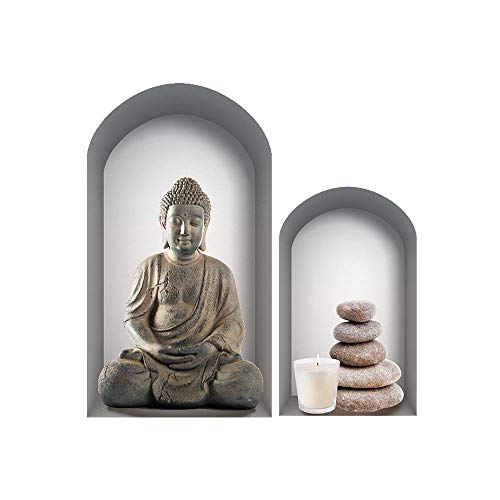 Zen et Ethnique Wandtattoo Hundehütte Buddha Zen et Ethnique Wandtattoo Hundehütte Buddha von STC