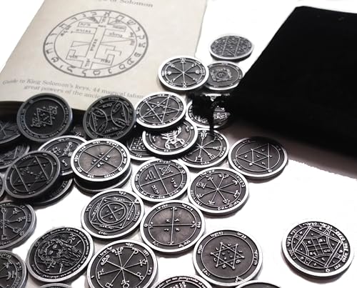 Zenacast King Salomon's 44 Pentacle Metal Coin Set von Zenacast