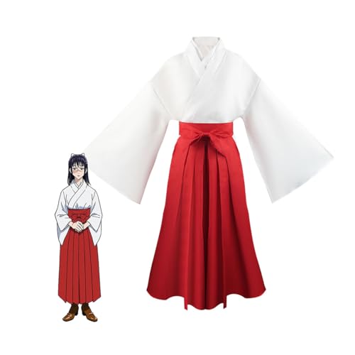 Zenaha Frauen Iori Utahime Cosplay Kostüm Kleid Kimono Anime JK Uniform Outfits,Set -S von Zenaha