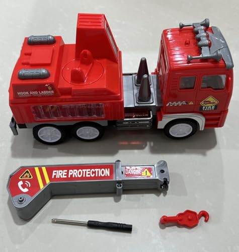 Feuerwehrauto Spielzeug für Kleinkinder ab 3 4 5 Jahren, 4D LED Licht Feuerwehr Spielzeug, Drehbare, Hindernisse vermeidende Groß Elektrisch Feuerwehrfahrzeuge, Geschenk für Kinder Jungs Mädchen Feuerwehrauto Spielzeug für Kleinkinder ab 3 4 5 Jahren, 4D LED Licht Feuerwehr Spielzeug, Drehbare, Hindernisse vermeidende Groß Elektrisch Feuerwehrfahrzeuge, Geschenk für Kinder Jungs Mädchen von Zendstanding
