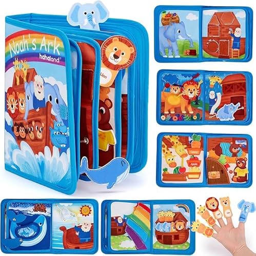 Zendstanding Busy Board ab 1 Jahr - Spielzeug ab 1 2 3 Jahr Quiet Buch Book Montessori Spielzeug zur Feinmotorik-Entwicklung, Frühes Lernspielzeug für Kleinkinder Reisespielzeug für Autoflüge von Zendstanding