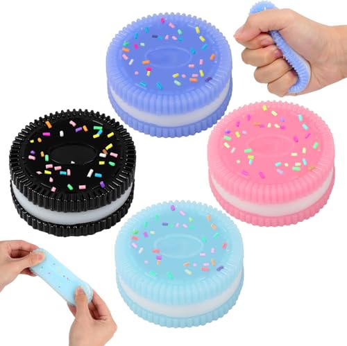 Cookie Squish Taba Squish Sensorisches Quetschspielzeug zum Stressabbau, perfektes Computerzubehör für Erwachsene, Blau, 1 Stück Cookie Squish Taba Squish Sensorisches Quetschspielzeug zum Stressabbau, perfektes Computerzubehör für Erwachsene, Blau, 1 Stück von Zenfro