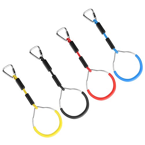 ZenithAur Gymnastikringe für Kinder, 4-teiliges Set für Outdoor-Training und Klettersportaktivitäten ZenithAur Gymnastikringe für Kinder, 4-teiliges Set für Outdoor-Training und Klettersportaktivitäten von ZenithAur
