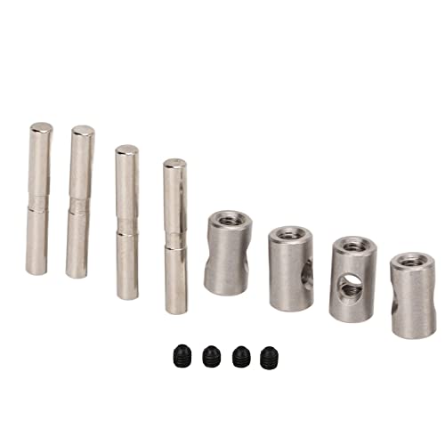 ZenithAur RC -Achsenstifte Stahlantriebswellenstifte mit Setschrauben für Gipfel 1/10 RC -Auto -Upgrade Teile Ersatzstahl Achsenstifte von ZenithAur