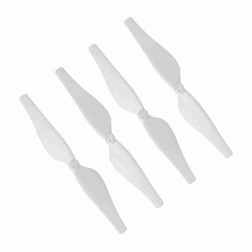 ZenithAur RC Drone Propeller Set, 2 Paare Kohlefaser -Schnellfabrik -Blätter für Quadcopter (Weiß) von ZenithAur