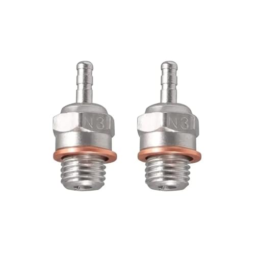 2pcs 6pcs N3 N4#3#4 HOT -Zündkerze kompatibel mit 1/8 1/10 Skala RC Cars Buggies Ersatz für gemeinsame RC -Modelle(2pcs N3) von ZenithRide
