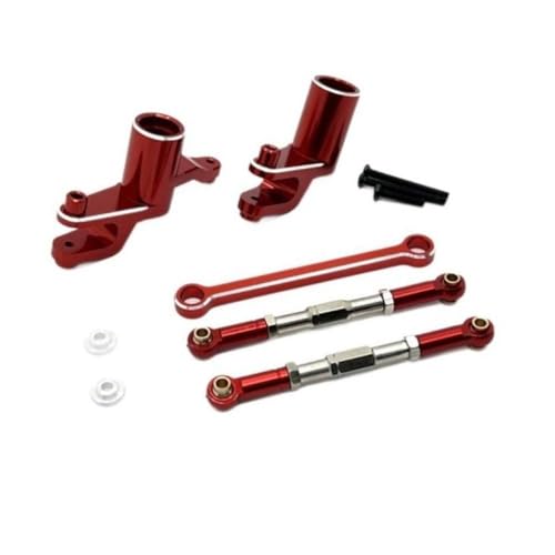 UD1201 UD1202 Pro Metal -Lenkteile kompatibel mit 1 12 -Skala -RC -Cars -Upgrade -Montagezubehör(Red) von ZenithRide