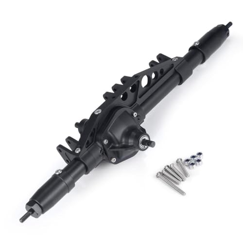 ZenithRide 1/10 Maßstab RC Crawler Car Aluminium vordere Middle Hinterachse Upgrade -Teile kompatibel mit Wraith 90018 90048 90053 Modelle(Middle Axle) von ZenithRide