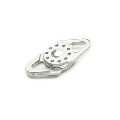 ZenithRide 1/10 RC -Auto -Windenscheibenscheibe Block Block Heavy Duty Accessoire kompatibel mit verschiedenen RC -Modellen(Silver) von ZenithRide
