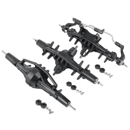 ZenithRide 1/10 RC Crawler Car Model Model Upgrade Teile komplettes Metall vordere Mitte der hinteren Achse, die mit AX90021 kompatibel ist(1Set) von ZenithRide