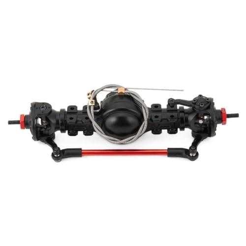 ZenithRide 1/14 RC -Anhänger -Schlepptau -Drag -Upgrade Metall vorne hinter Achse Differentialkompatibel mit RC -Autoteilen(Front) von ZenithRide