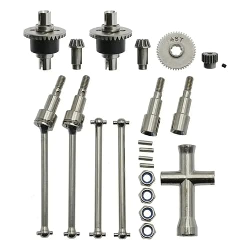 ZenithRide 16101 16102 16103 16201 16101 Pro 16102 Pro Metall Differential Drive Welle Set kompatibel mit 1 16 Skala RC -Cars -Upgrade -Teilen Zubehör ZenithRide 16101 16102 16103 16201 16101 Pro 16102 Pro Metall Differential Drive Welle Set kompatibel mit 1 16 Skala RC -Cars -Upgrade -Teilen Zubehör von ZenithRide