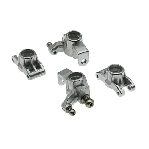ZenithRide 16101 16102 16103 16201 16101 Pro 16102 Pro Metall Frontlenker Lenkbecher Heck -Hub -Träger Upgrade -Teile kompatibel mit 1 16 -Skala -RC -Autos(Front) von ZenithRide