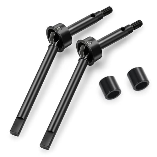 ZenithRide 1Pair 5mm Stahlstahl -Vorderwellenantriebs -Upgrade -Teil kompatibel mit 1 18 -Skala -RC -Crawler -Automodell(Front) von ZenithRide