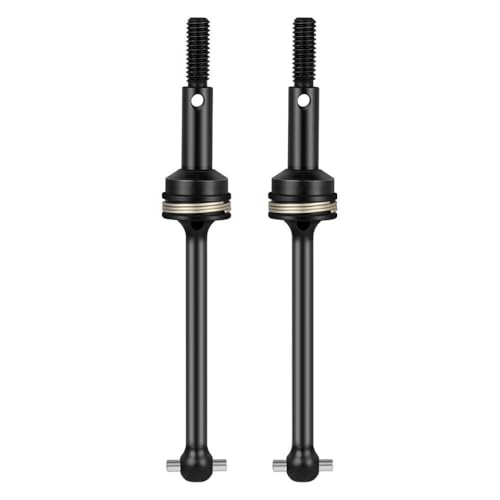 ZenithRide 1Set Universal Stahlantriebswelle vordere Heck -Upgrade -Teile kompatibel mit 1/10 RC CAR TC01 -Modell von ZenithRide