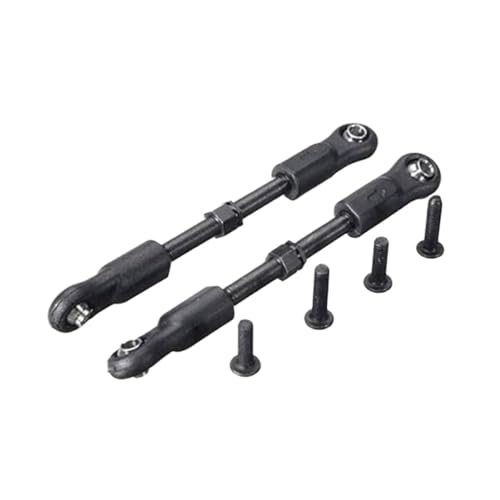 ZenithRide 2pcs Lenkung Link Lenkung Rod Ea1018 kompatibel mit 1/10 RC -Automodellen 11101 21101 J3 Geschwindigkeits -Upgrade Teile Ersatzzubehör für Rennsport von ZenithRide