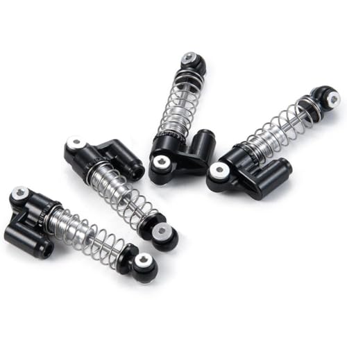 ZenithRide 4PCS Aluminium 31 mm Stoßdämpfer Dämpfer kompatibel mit 1 24 -Skala -RC -Crawler -Autos wie SCX24 STADBOLT C10 und ähnliche Off -Straßenfahrzeugmodelle(Black) von ZenithRide
