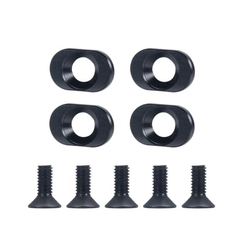 ZenithRide 4pcs Aluminium Motorhalterungsverstärkungsschrauben Unterlegscheiben kompatibel mit 95076-4 1/8 Skala 4WD Off Straße RC-Autos ZenithRide 4pcs Aluminium Motorhalterungsverstärkungsschrauben Unterlegscheiben kompatibel mit 95076-4 1/8 Skala 4WD Off Straße RC-Autos von ZenithRide