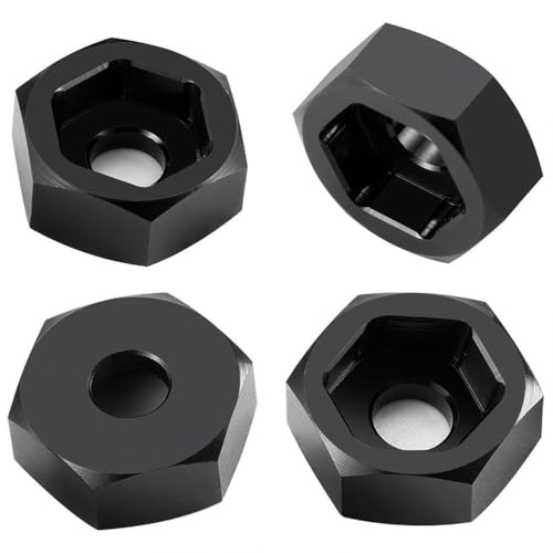 ZenithRide 4pcs Metall Hex Wheel Hub -Adapter 8 mm bis 12 mm Umwandlung für 1 16 Skala B 2WD RC Buggy Cars kompatibel mit verschiedenen Modellen Upgrade -Teile von ZenithRide