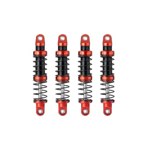 ZenithRide 4pcs Set Einstellbarer Ölfeder Stoßdämpfer Dämpfer 75 85 95 105 115 125 mm für 1 10 Skala RC -Auto -Crawler -kompatibel mit ähnlichen Fernbedienungsfahrzeugen(75mm 4Pcs) von ZenithRide