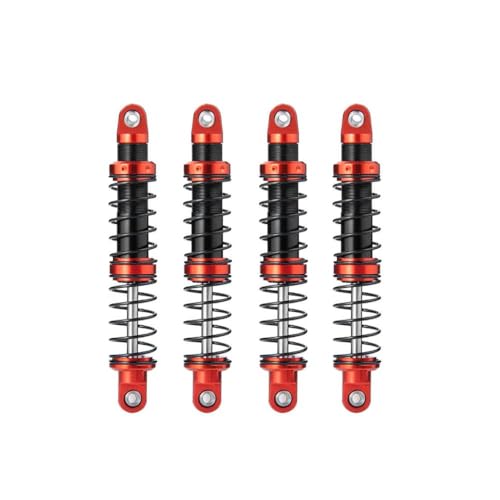 ZenithRide 4pcs Set Einstellbarer Ölfeder Stoßdämpfer Dämpfer 75 85 95 105 115 125 mm für 1 10 Skala RC -Auto -Crawler -kompatibel mit ähnlichen Fernbedienungsfahrzeugen(85mm 4Pcs) von ZenithRide