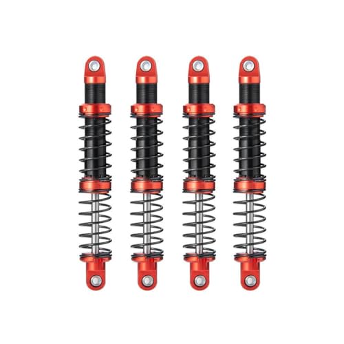 ZenithRide 4pcs Set Einstellbarer Ölfeder Stoßdämpfer Dämpfer 75 85 95 105 115 125 mm für 1 10 Skala RC -Auto -Crawler -kompatibel mit ähnlichen Fernbedienungsfahrzeugen(95mm 4Pcs) von ZenithRide