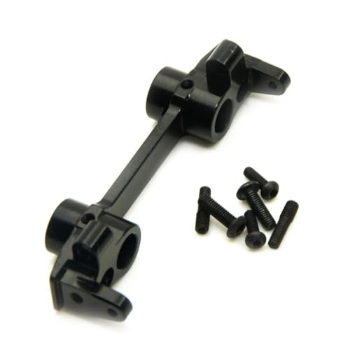 ZenithRide Aluminium vordere Heckstoßstange für 1 10 Skala RC Crawler Car Upgrade -Teile, die mit verschiedenen Modellen kompatibel sind(Black Front) von ZenithRide