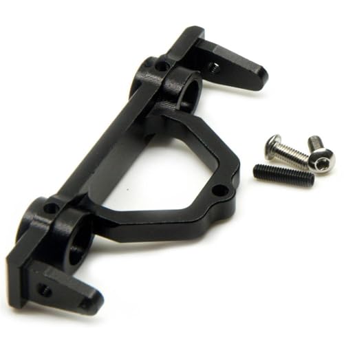ZenithRide Aluminium vordere Heckstoßstange für 1 10 Skala RC Crawler Car Upgrade -Teile, die mit verschiedenen Modellen kompatibel sind(Black Rear) von ZenithRide