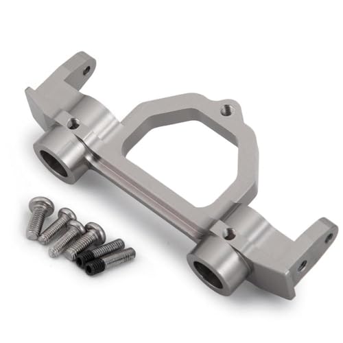 ZenithRide Aluminium vordere Heckstoßstange für 1 10 Skala RC Crawler Car Upgrade -Teile, die mit verschiedenen Modellen kompatibel sind(Titanium Rear) von ZenithRide