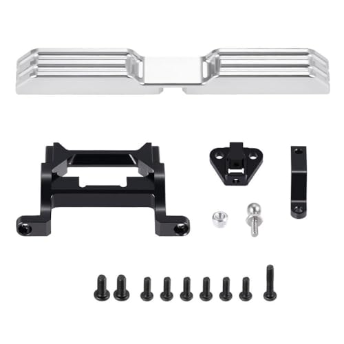ZenithRide Aluminium vordere Heckstoßstange mit Schlepptau -Aufrüstung Teile für 1 18 -Skala RC Crawler Car kompatibel mit Trail F150 -Modell(Rear) von ZenithRide