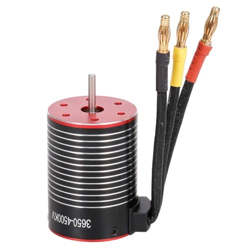 ZenithRide Bürstenloser Motor 3650 3600KV 4500KV 5200KV kompatibel mit 1/8 1/10 RC -Autos für Driftrennen außerhalb der Straße und kurzer Kursnutzung(4500KV) von ZenithRide