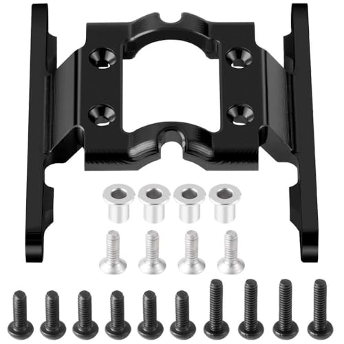 ZenithRide FMS LC80 1 18 Skala RC -Auto Aluminium -Skid -Plattengetriebe Getriebe Getriebe Chassis Guard kompatibel mit ähnlichen 1 18 -Skala -Off -Straße RC -Modellen(Black) von ZenithRide