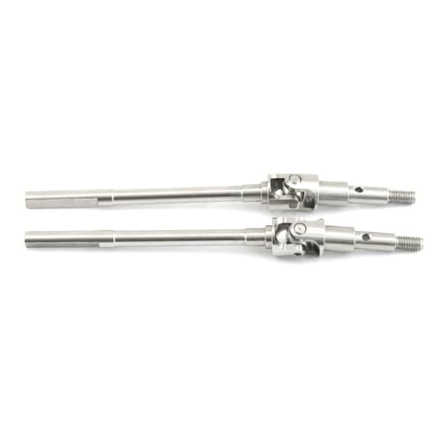 ZenithRide FMS MASHIGAN ROCHOBBY 1 10 RC -Autometall Metall Vordere Hinterachsenantriebswelle Upgrade -Teile mit ähnlichen Modellen kompatibel(2pcs Front Axle CVD) von ZenithRide