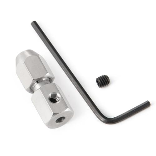 ZenithRide Flexible Kupplung für RC -Bootsmotorwelle 3,17 mm 4 mm 5 mm 6 mm x 4 mm Flex Collet Coppler kompatibel mit elektrischem Schiffsspielzeug und Werkzeugen(3.17mm 1Pcs) von ZenithRide