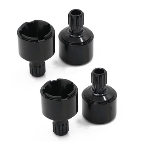 ZenithRide Härtenstahldifferentialantriebsbecher 7754x Upgrade Teil für 1/5 8S 1/6 XRT RC -Autos kompatibel mit verschiedenen RC -Modellen(4pcs) von ZenithRide