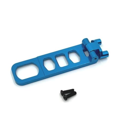 ZenithRide Hyper GO H16 M162 1/16 RC -Auto -Upgrade -Teile Metallmontageplatte kompatibel mit Modellen 16207 16208 16209 16210(Battery Plate Blue) von ZenithRide