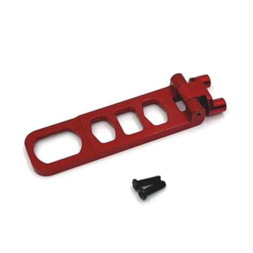 ZenithRide Hyper GO H16 M162 1/16 RC -Auto -Upgrade -Teile Metallmontageplatte kompatibel mit Modellen 16207 16208 16209 16210(Battery Plate Red) von ZenithRide
