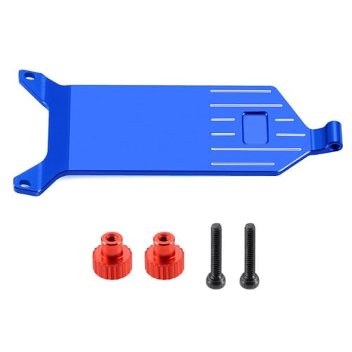 ZenithRide Kompatible Aluminium -Chassis -Empfängerplatte für 1 24 Skala B 2WD Buggy RC Car Upgrade Ersatzteile(Blue) von ZenithRide