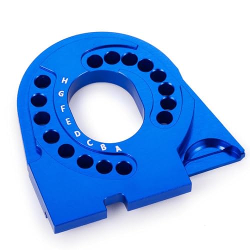 ZenithRide Kompatibler -Aluminiummotor -Mount -Upgrade -Teil für 1 10 -Skala -RC -Crawler -Auto(Blue) von ZenithRide