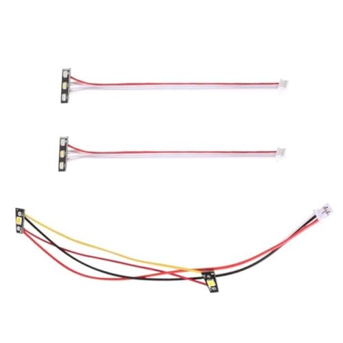 ZenithRide LD1802 RC -Auto Licht Set vordere und hintere Upgrade -Teile, die mit 1 18 -Skala -RC -Autos kompatibel sind von ZenithRide