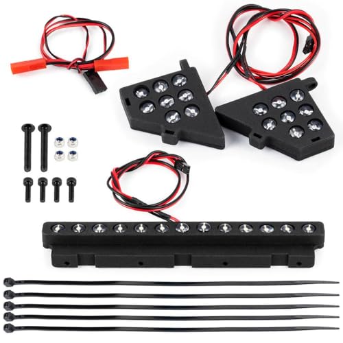 ZenithRide LED-Licht-Kit für 1/5 Skala 5IVE-T 2 0 RC-Autosimulation Scheinwerfer- und Rücklicht-Upgrade-Teile, die mit verschiedenen Modellen kompatibel sind ZenithRide LED-Licht-Kit für 1/5 Skala 5IVE-T 2 0 RC-Autosimulation Scheinwerfer- und Rücklicht-Upgrade-Teile, die mit verschiedenen Modellen kompatibel sind von ZenithRide