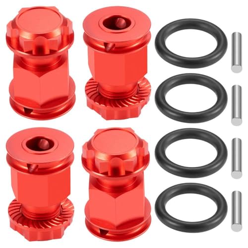 ZenithRide Lenkdruckplatte Chassis-Stütze für 1 5 Skala 5ive-t 2 0 RC-Auto vorne Heck Skateboardteile kompatibel mit verschiedenen Modellen(Extended Adapters) von ZenithRide