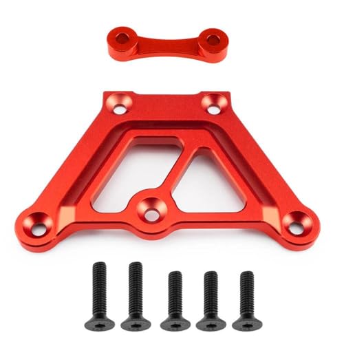 ZenithRide Lenkdruckplatte Chassis-Stütze für 1 5 Skala 5ive-t 2 0 RC-Auto vorne Heck Skateboardteile kompatibel mit verschiedenen Modellen(Steering Plate) von ZenithRide