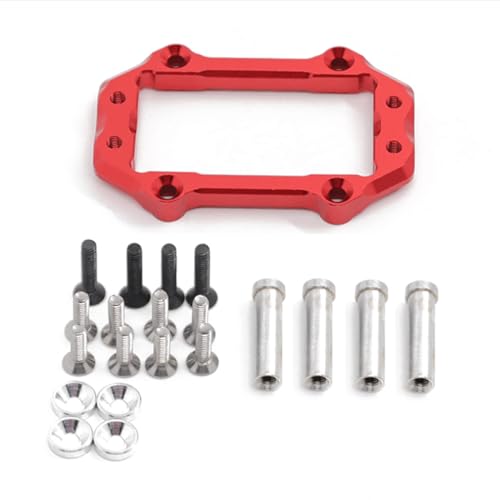 ZenithRide Lenksservo -Mount kompatibel mit 1/8 Skala 6S RC -Modellen wie Ausgestoßenen und Talion -Ersatzteilen(Red) von ZenithRide