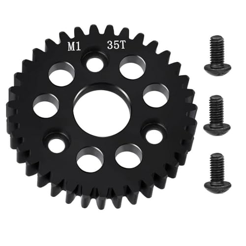 ZenithRide M1 Spur Main Gear 31T 32T 33T 35T 38T 41T 42T 43T 45T 46T 47T 48T 49T 50T Ersatzteil Teil mit 1 10 -Skala -RC -Modellen ähnlich wie E revo 2 0 kompatibel(35T) von ZenithRide