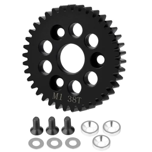 ZenithRide M1 Spur Main Gear 31T 32T 33T 35T 38T 41T 42T 43T 45T 46T 47T 48T 49T 50T Ersatzteil Teil mit 1 10 -Skala -RC -Modellen ähnlich wie E revo 2 0 kompatibel(38T) von ZenithRide