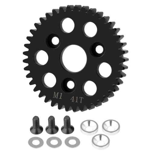 ZenithRide M1 Spur Main Gear 31T 32T 33T 35T 38T 41T 42T 43T 45T 46T 47T 48T 49T 50T Ersatzteil Teil mit 1 10 -Skala -RC -Modellen ähnlich wie E revo 2 0 kompatibel(41T) von ZenithRide